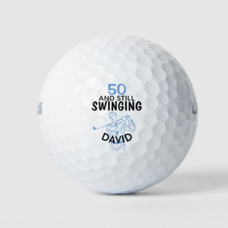 Personalisiert 50. Geburtstag Golfball
