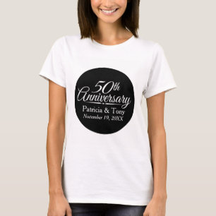 personalisiert 50. Hochzeitstag T-Shirt