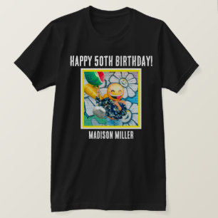 Personalisiert 50. Meilenstein Geburtstag T - Shir T-Shirt