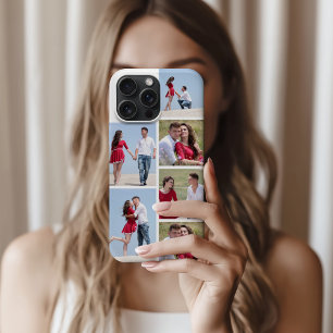 Personalisiert 6 FotoCollage iPhone 16 Pro Max Hülle