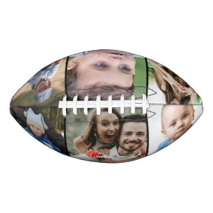 Personalisiert 6 FotoCollage Custom Football