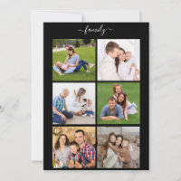 Personalisiert 6 Fotocollage-Produktfamilie, benut