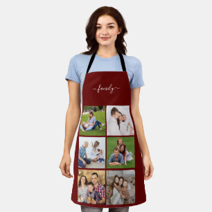 Personalisiert 6 Fotocollage-Produktfamilie, benut Schürze