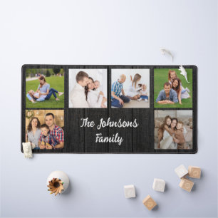 Personalisiert 6 Fotocollage-Produktfamilie und be Schreibtischunterlage