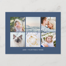 Personalisiert 6 Fotos Universelle Grüße Postkarte