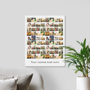Personalisiert 72 Fotomaterial Leinwanddruck