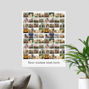 Personalisiert 72 Fotomaterial Poster