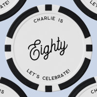 Personalisiert 80 Achtzigste Geburtstag