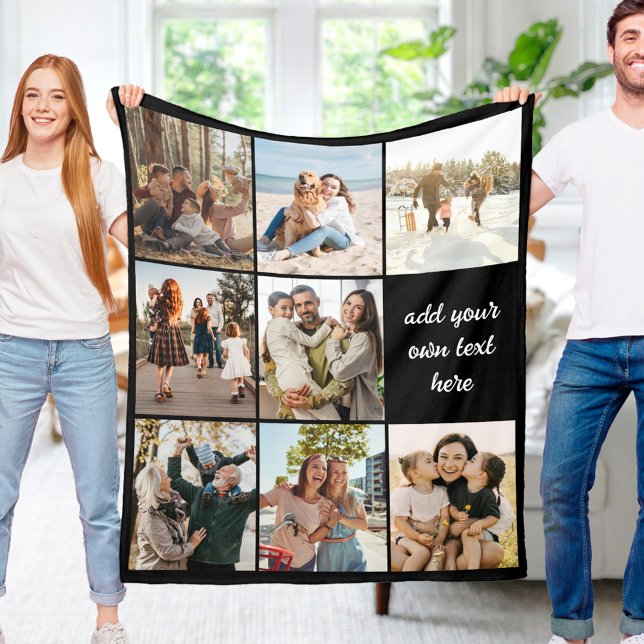 Personalisiert 8 Fotolack Fleece Blanket (Von Creator hochgeladen)