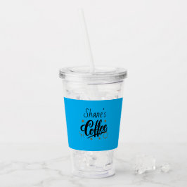 Personalisiert  acryltrinkbecher