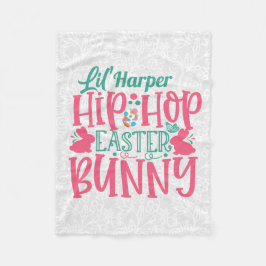 Personalisiert ADD NAME Lil Hip Hop Ostersonne Fleecedecke