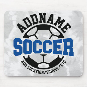 Personalisiert ADD NAME Soccer Player Team Krawatt Mousepad