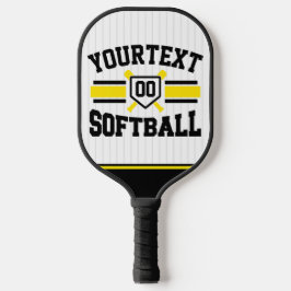 Personalisiert ADD NAME Software Player Varsity Te Pickleball Schläger