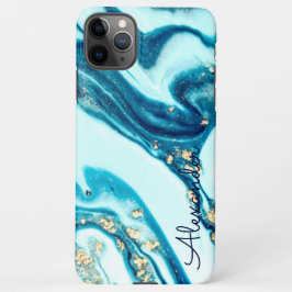 Personalisiert Agate Handwriting Name Trendy Moder iPhone 11Pro Max Hülle