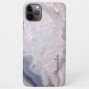 Personalisiert Agate Handwriting Name Trendy Moder iPhone 11Pro Max Hülle