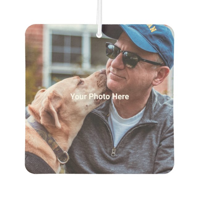 Personalisiert Air Freshener Autolufterfrischer (Vorderseite)