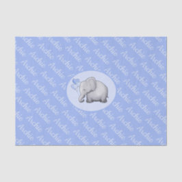 Personalisiert alle über niedlichem seidenpapier