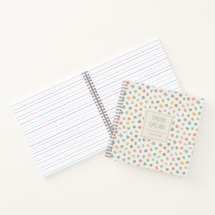 Personalisiert Alphabet ABC Name Notizbuch