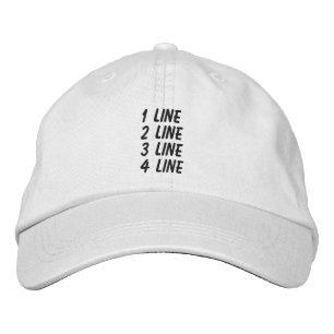 Personalisiert anpassbar machen bestickte baseballkappe
