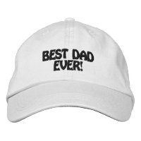 Personalisiert anpassbarer Hat bester Papa je