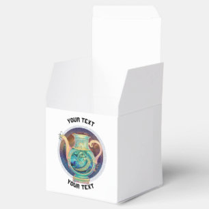 PERSONALISIERT Aquarius ZODIAC SIGN Geschenkschachtel
