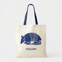 Personalisiert Armadillo Navy Blue