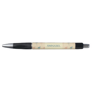 Personalisiert Art Deco inspiriert Flamingo Pen Kugelschreiber