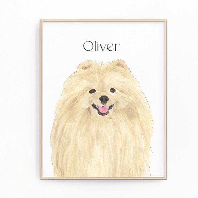 Personalisiert Art Spitz Fotodruck (Von Creator hochgeladen)