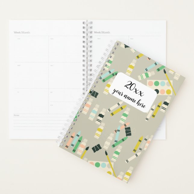 Personalisiert Art Teacher Planner Planer (Anzeige)