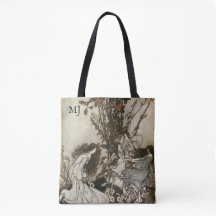Personalisiert Arthur Rackham Fairies Fantasy Tasc