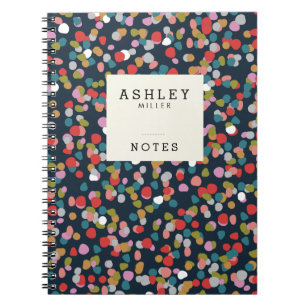 Personalisiert  Ashley-Punkte Notizblock
