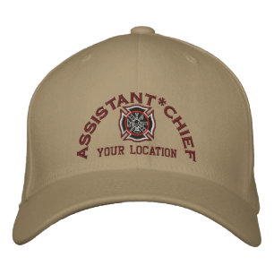 Personalisiert Assistant Chief Custom Cap Embroide Bestickte Kappe