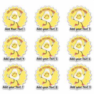 Personalisiert Ausgezeichnete Prämienaufkleber für Aufkleber