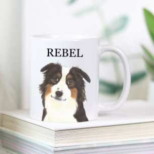 Personalisiert Aussie Australian Shepherd Kaffeetasse