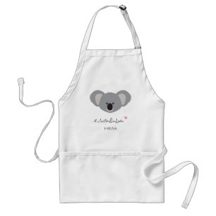 Personalisiert #AustraliaLove Koala Illustration Schürze