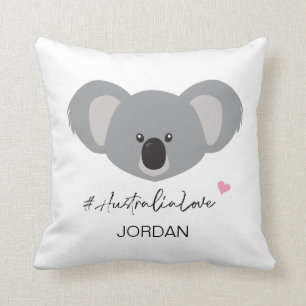 Personalisiert Australien Liebe Niedlich Koala Bab Kissen