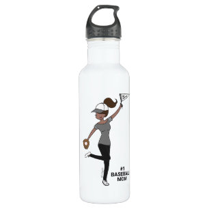 Personalisiert Avatar #1 Baseball-Lüfter Edelstahlflasche