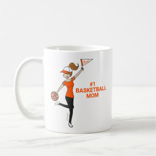 Personalisiert Avatar #1 Basketball-Fans Kaffeekoc Kaffeetasse