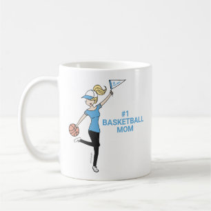 Personalisiert Avatar #1 Basketball-Fans Kaffeekoc Kaffeetasse