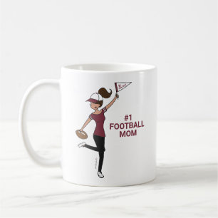 Personalisiert Avatar Nr. 1 Fußballfan Kaffeetasse