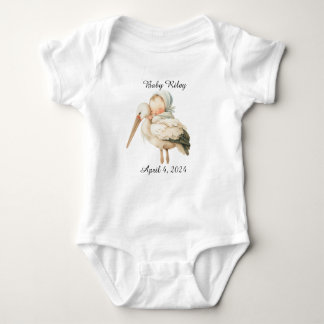 Personalisiert Baby Birth One Stück Bodysuit Baby Strampler