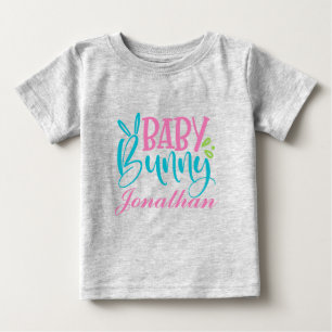 Personalisiert Baby Bunny - Ostern T-shirt