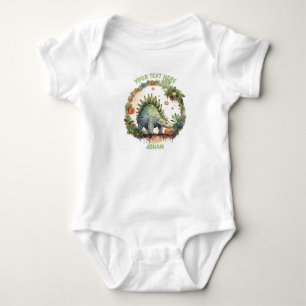 Personalisiert Baby Dinosaurier Bodysuit Strampler
