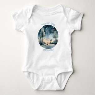 Personalisiert Baby Night Sky Bodysuit Baby Strampler