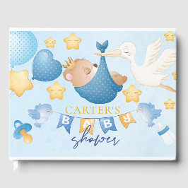 Personalisiert Baby Shower Baby Bär Gästebuch