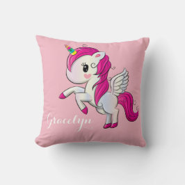 Personalisiert Baby Unicorn Kissen