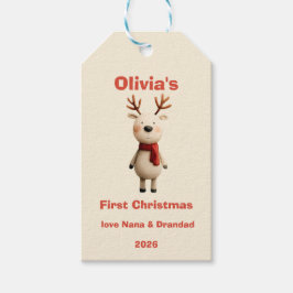 Personalisiert Baby's First Christmas Ornament Geschenkanhänger