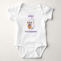 Personalisiert Baby's First Halloween - Niedliches