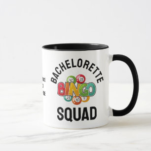 Personalisiert BACHELORETTE BINGO SQUAD Tasse
