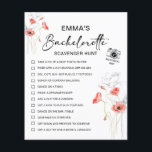 Personalisiert Bachelorette Scavenger Jagen<br><div class="desc">Machen Sie Ihren Junggeselinnen-Abschied unvergesslich mit dieser Personalisierten Bachelorette Scavenger Hunt! Diese editierbare, lustige Selfie-Herausforderung eignet sich perfekt für eine unterhaltsame Nacht, da sie eine Mischung aus unglaublich witzig Aufgaben, einem Foto-Spiel und Schatzsuchelementen umfasst, um alle Unterhaltung behalten. Diese einzigartige Scavenger-Jagd eignet sich ideal für Hennen-Party und Brautpartys und ist...</div>